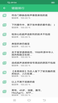 超聲波醫學主治醫師題